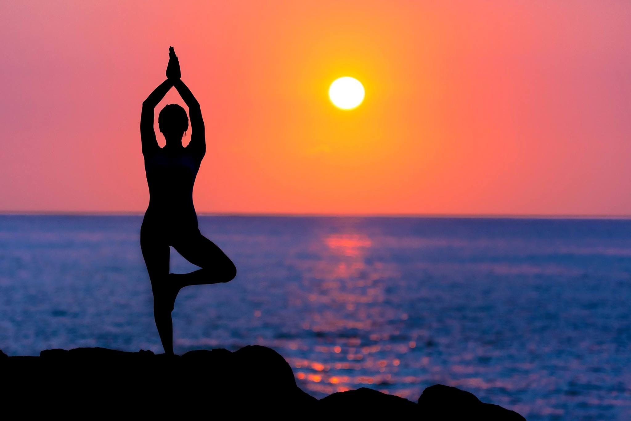 Staying fit by practicing yoga has many health benefits